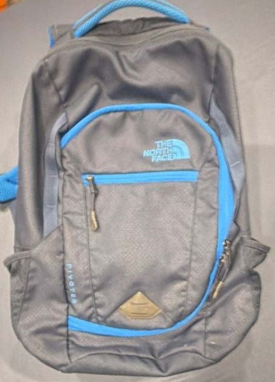The North Face Backpack Blue Gray